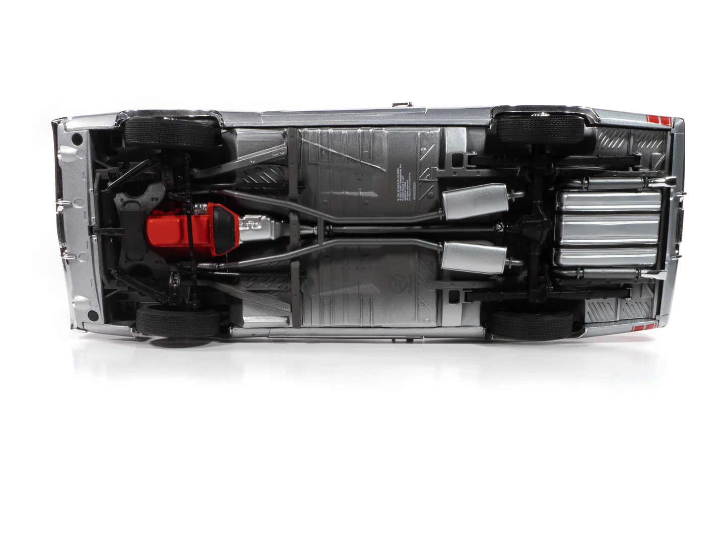 Auto World MCACN 1968 Dodge Charger R/T - Silver (1:18)