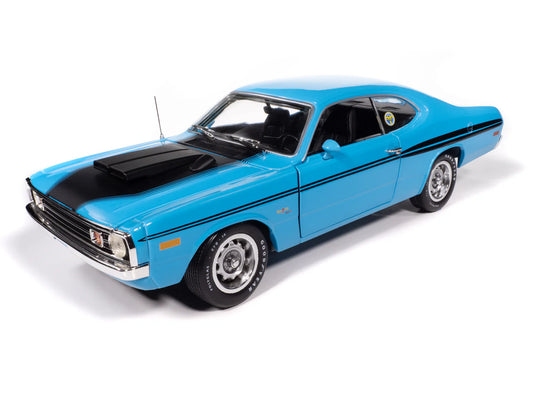 Auto World Mecum Auctions 1972 Dodge Demon GSS - Petty Blue (1:18)