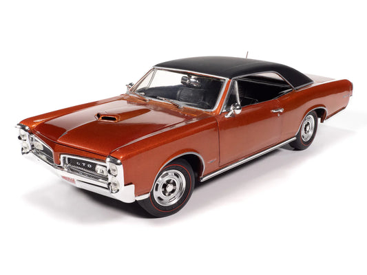 Auto World Hemmings Muscle Machines 1966 Pontiac GTO - Copper Blaze (1:18)