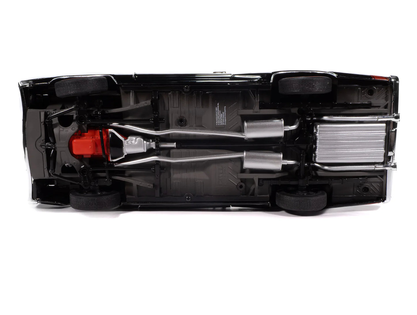Auto World MCACN 1969 Dodge Coronet Super Bee - Gloss Black (1:18)