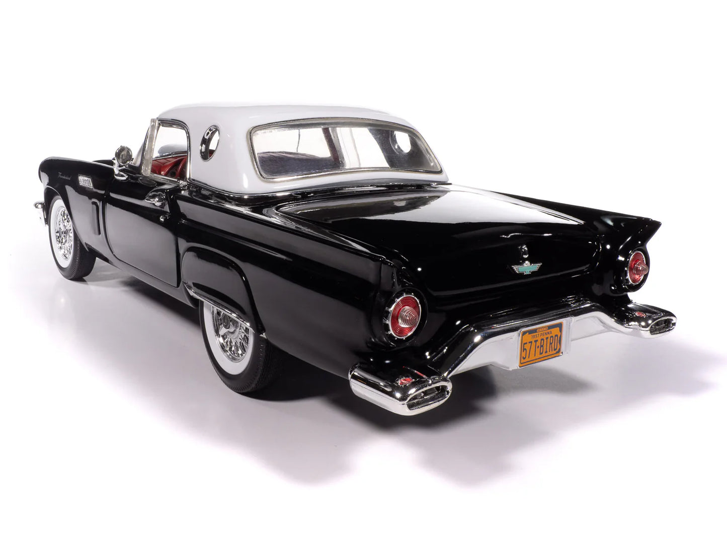 Auto World 1957 Ford Thunderbird - Ford Raven Black (1:18)
