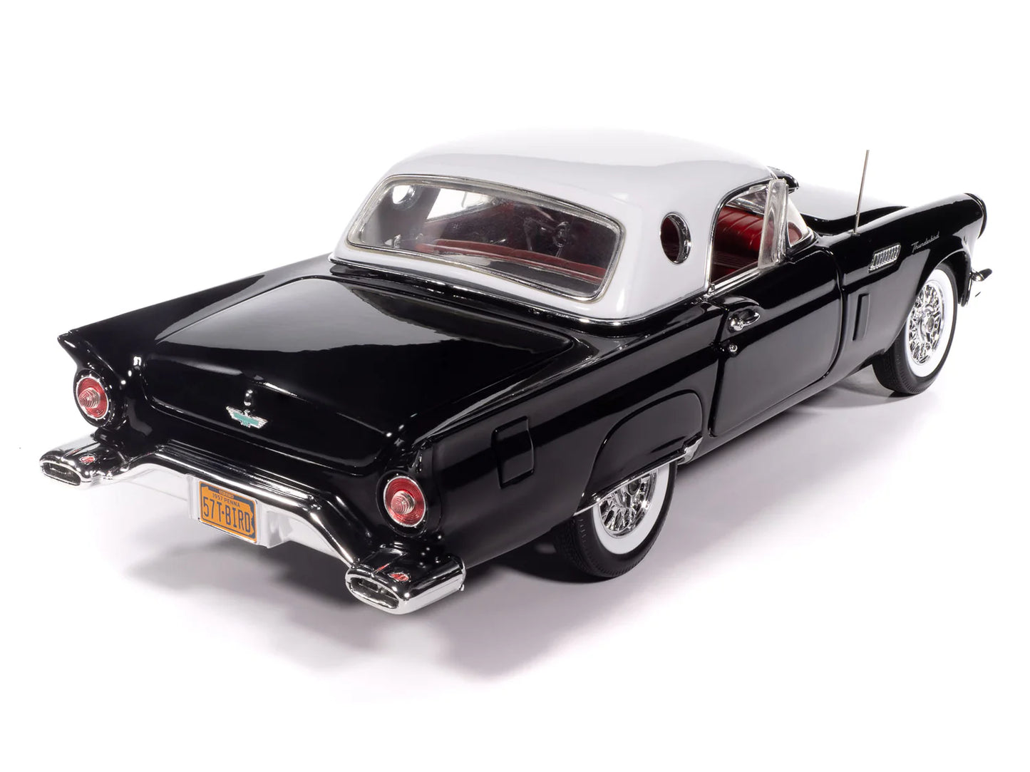 Auto World 1957 Ford Thunderbird - Ford Raven Black (1:18)