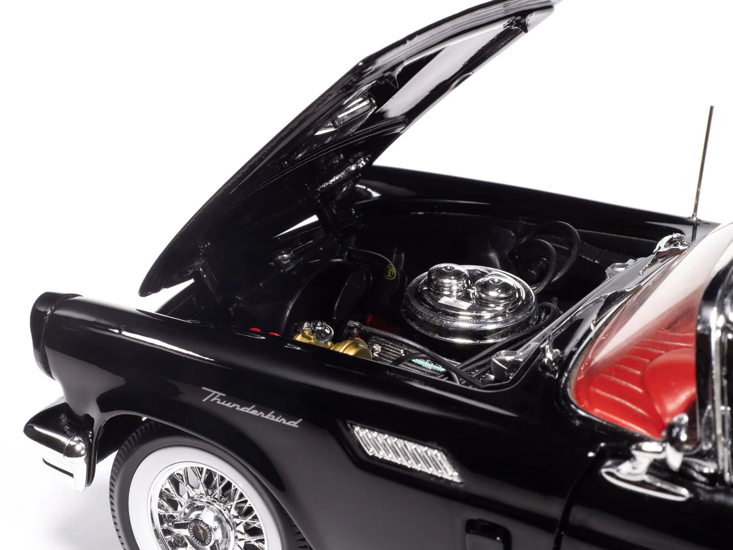 Auto World 1957 Ford Thunderbird - Ford Raven Black (1:18)