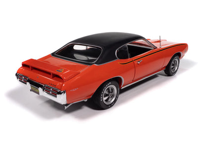 Auto World Mecum Auctions 1969 Pontiac GTO Judge - Carousel Red (1:18)