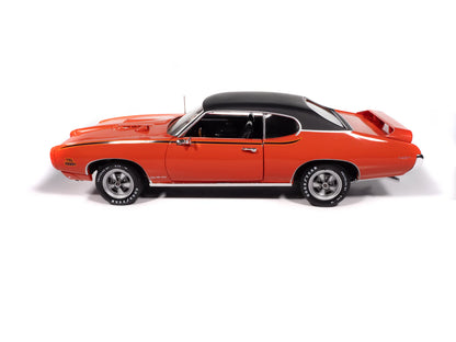 Auto World Mecum Auctions 1969 Pontiac GTO Judge - Carousel Red (1:18)