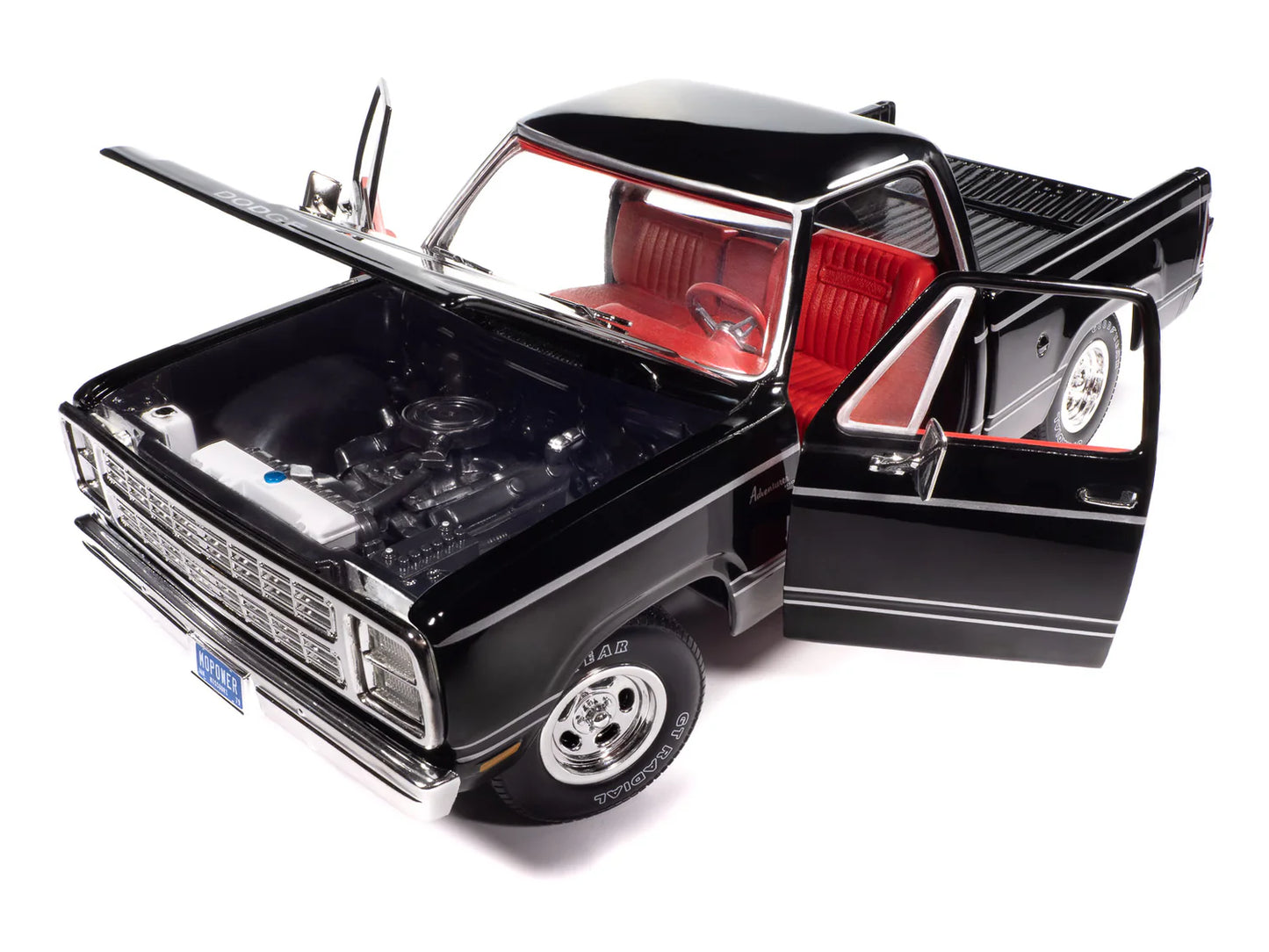 Auto World 1979 Dodge Adventurer Sweptline - Classic Black (1:18)