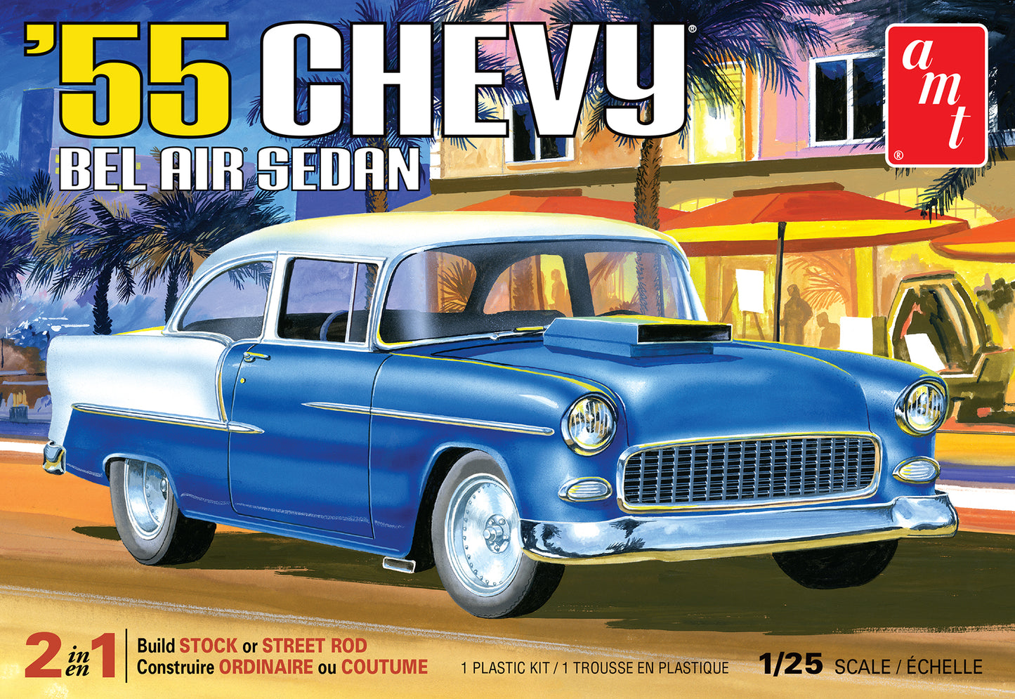 AMT 1955 Chevy Bel Air Sedan (1:25)