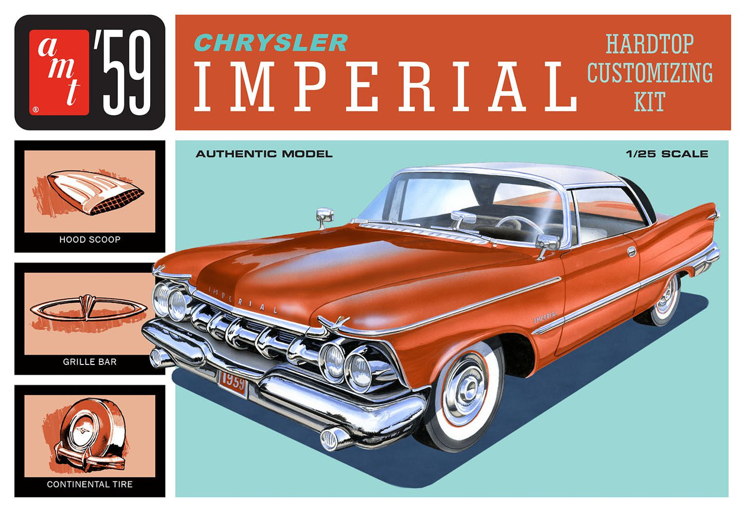 AMT 1959 Chrysler Imperial (1:25)