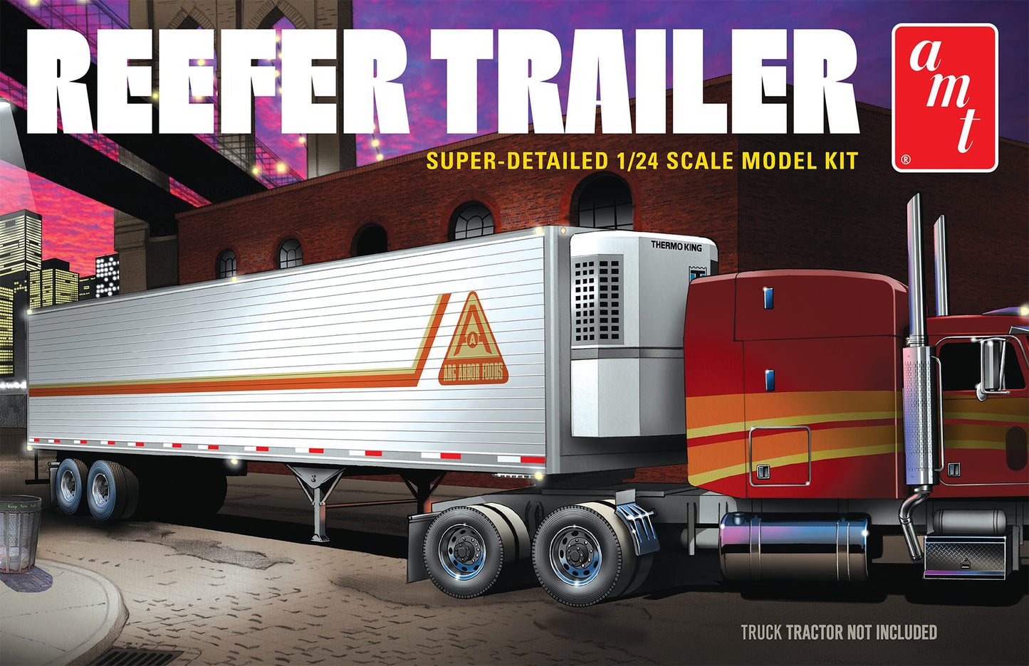 AMT Reefer Trailer (1:24)