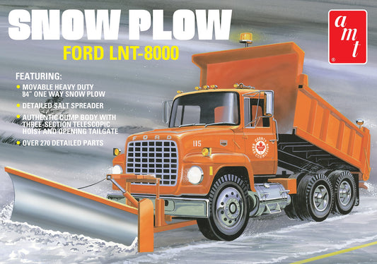 AMT Ford LNT-8000 Snow Plow (1:25)