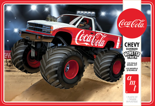 AMT Coca Cola Chevy Silverado Monster Truck (1:25)