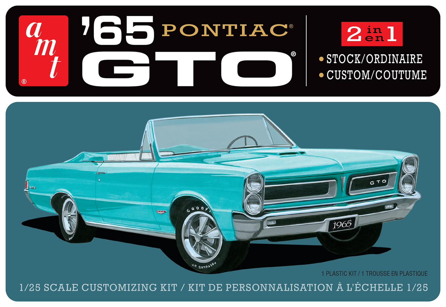 AMT 1965 Pontiac GTO (1:25)