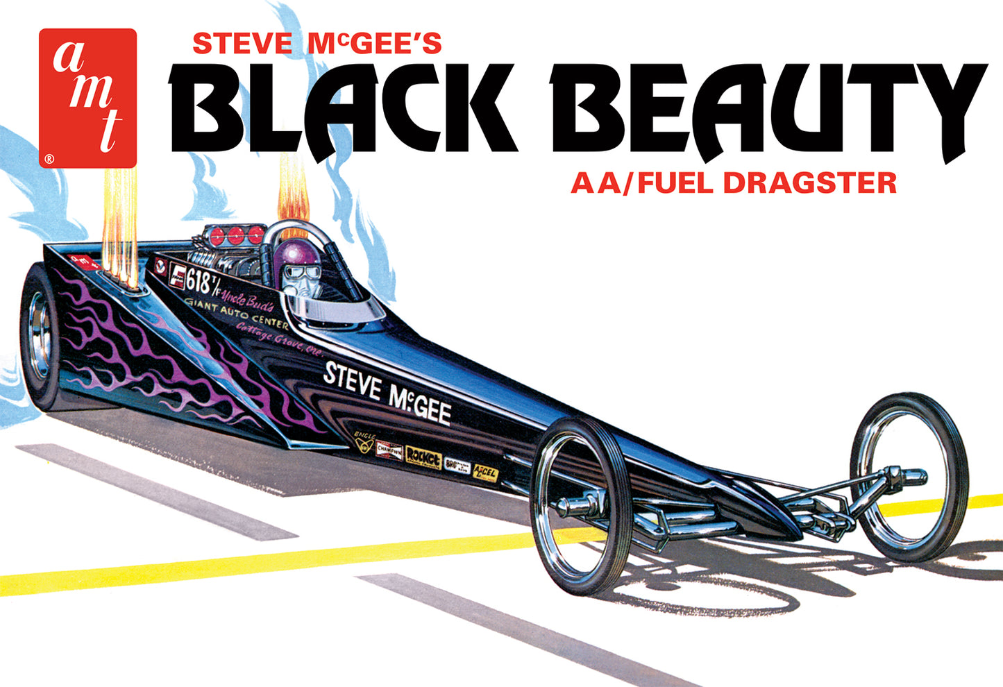 AMT Steve McGee's Black Beauty AA/Fuel Dragster (1:25)