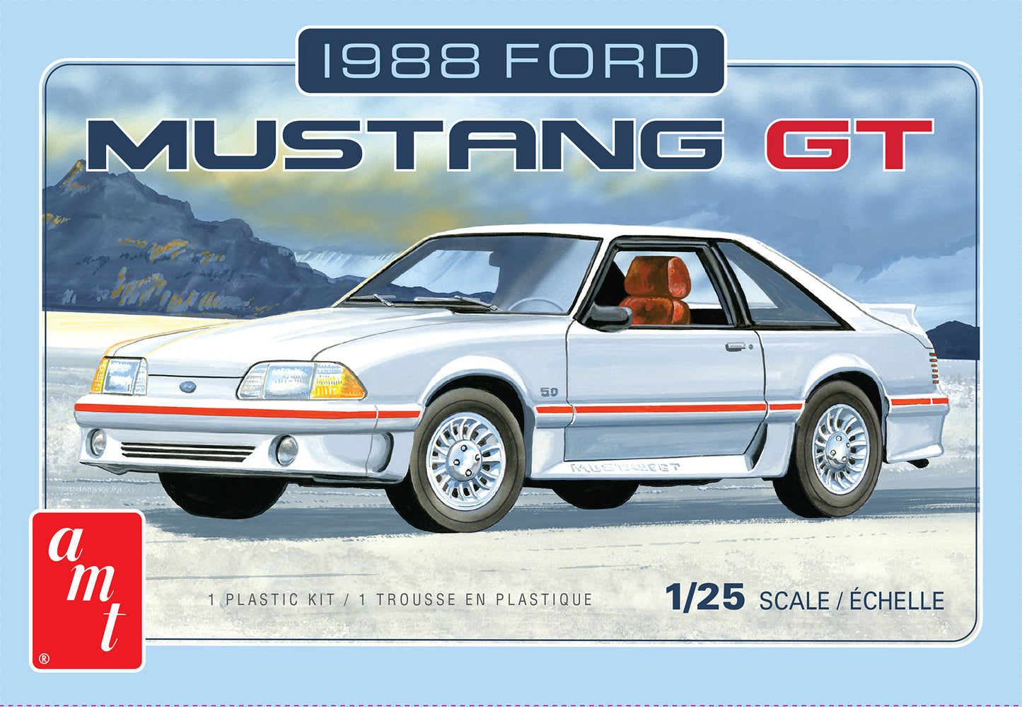 AMT 1988 Ford Mustang GT (1:25)