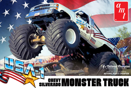 AMT USA-1 Chevy Silverado Monster Truck (1:25)