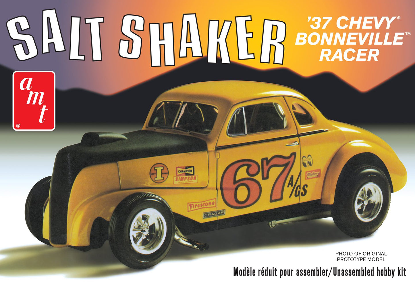 AMT 1937 Chevy Bonneville Racer - Salt Shaker (1:25)