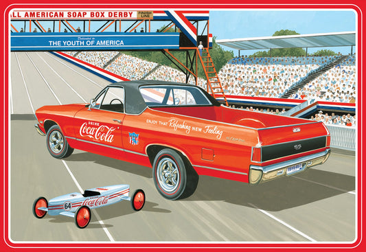 AMT Coca Cola 1968 Chevy El Camino SS (1:25)