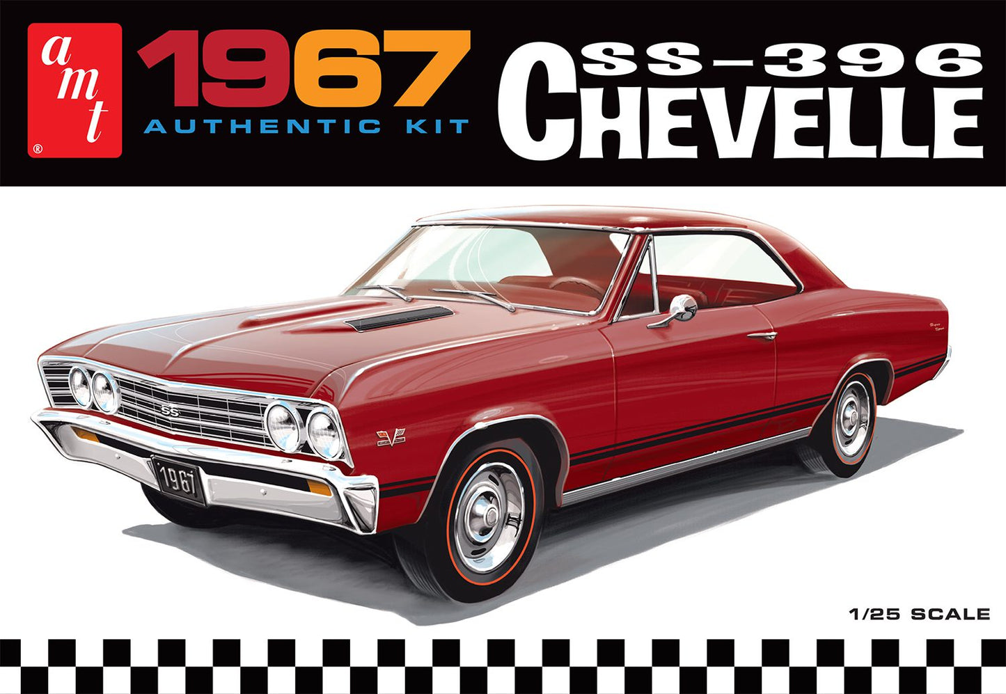 AMT 1967 Chevrolet Chevelle SS-396 (1:25)
