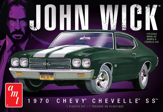 AMT 1970 Chevy Chevelle SS - John Wick (1:25)