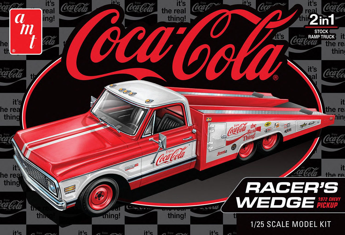 AMT Coca Cola 1972 Chevy Racer's Wedge Pickup (1:25)
