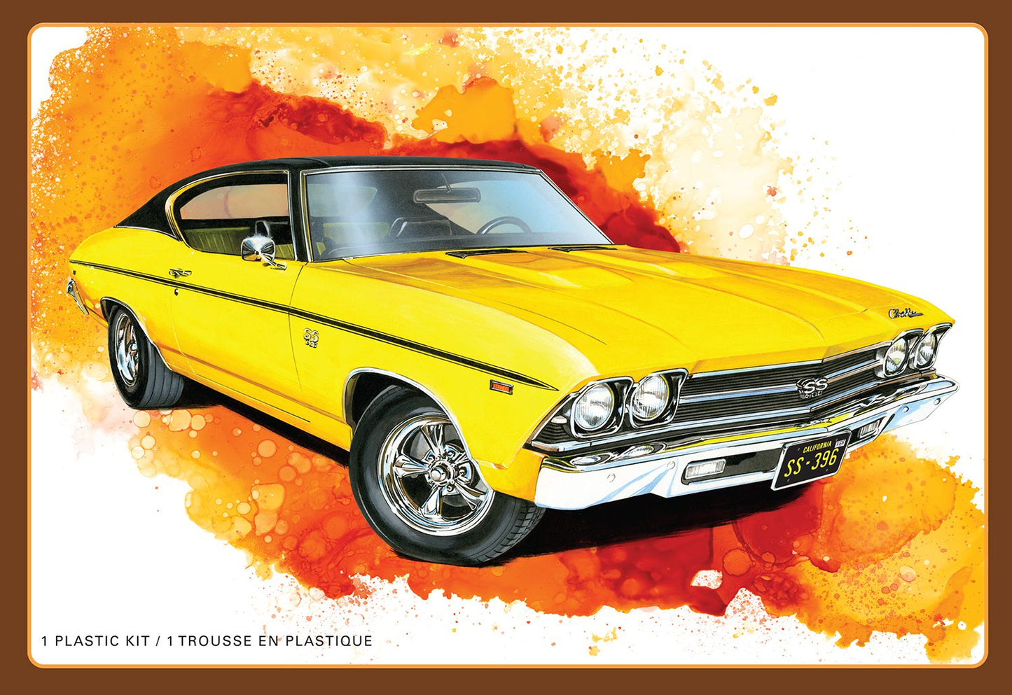 AMT 1969 Chevelle SS 396 (1:25)