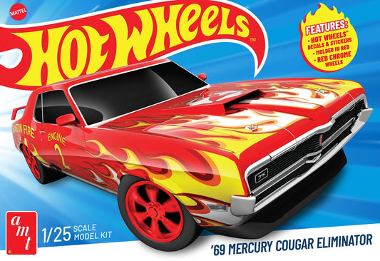 AMT Hot Wheels 1969 Mercury Cougar Eliminator (1:25)