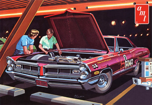 AMT Show 'n Go 1965 Pontiac Grand Prix (1:25)