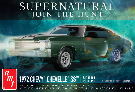 AMT Supernatural Join the Hunt 1972 Chevy Chevelle SS Sport Coupe (1:25)