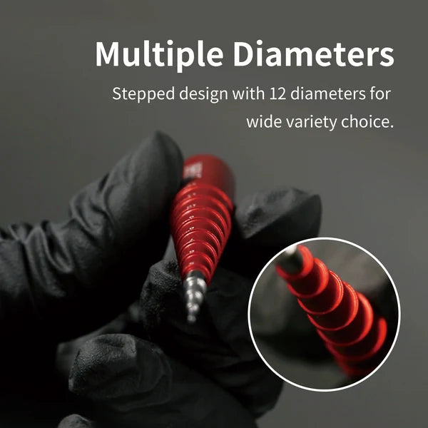 Dspiae Aluminum Alloy Stepped Wire Roller
