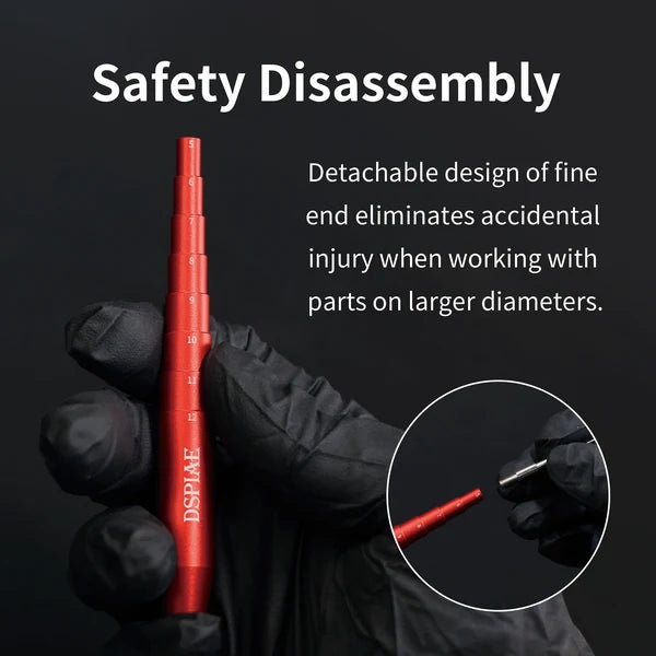 Dspiae Aluminum Alloy Stepped Wire Roller