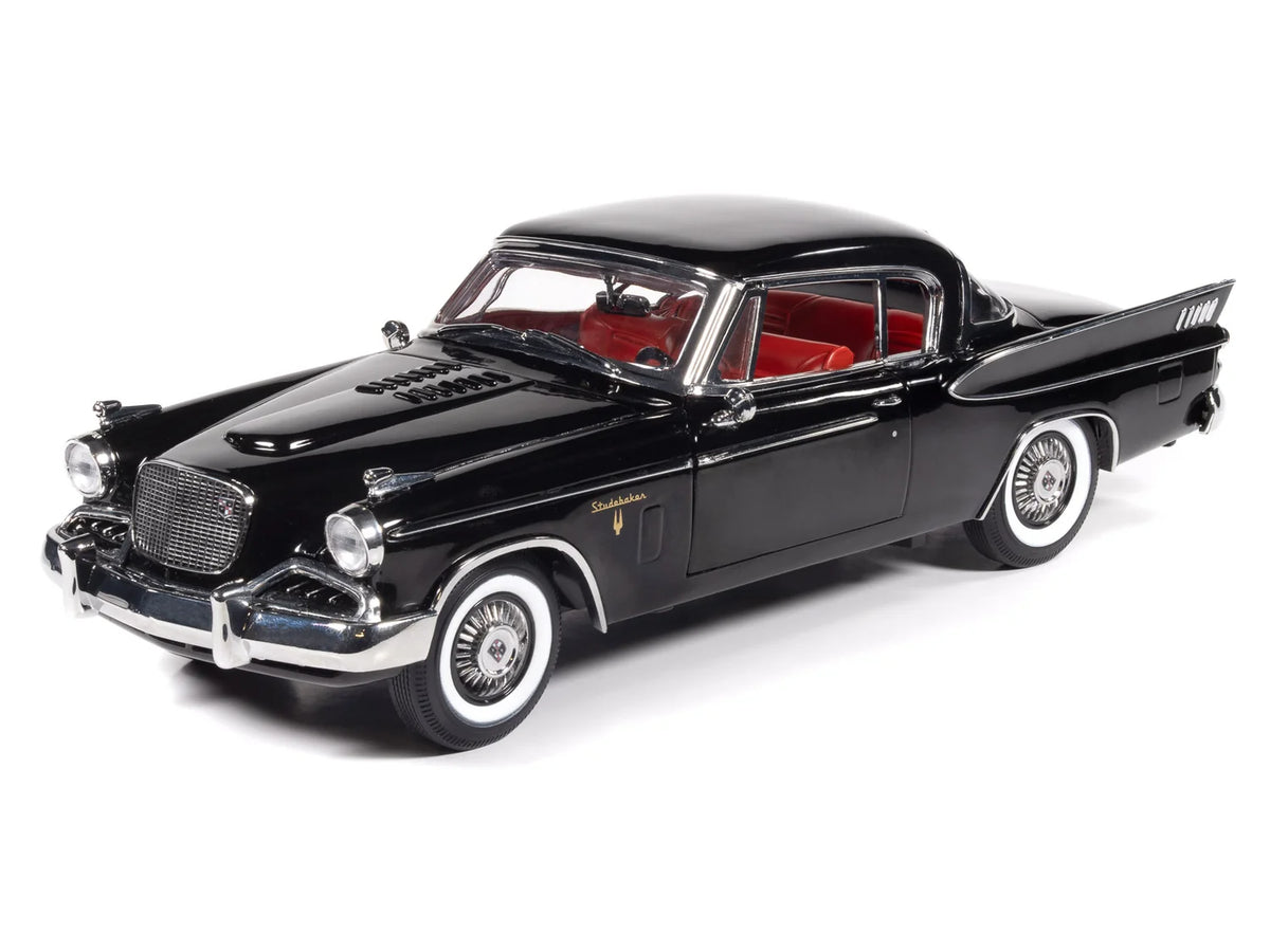 Auto World 1957 Studebaker Golden Hawk - Midnight Black (1:18)