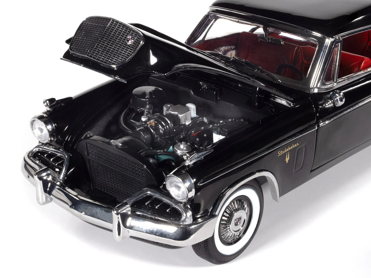 Auto World 1957 Studebaker Golden Hawk - Midnight Black (1:18)