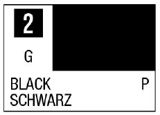 Mr. Hobby Mr. Color Spray - Gloss Black (100ml)