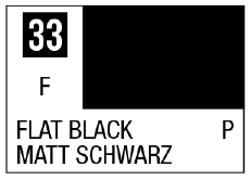Mr. Hobby Mr. Color Spray - Flat Black (100ml)