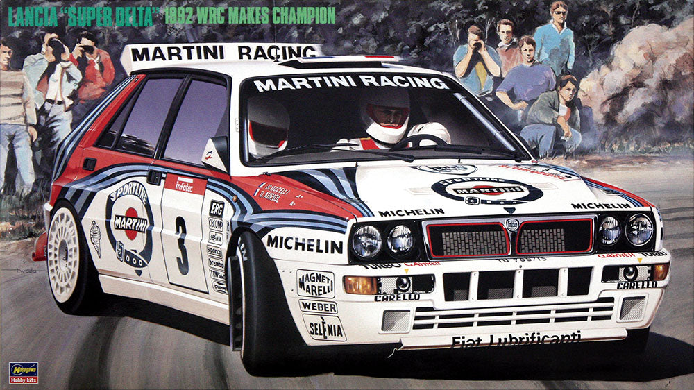 Hasegawa 1992 WRC Makes Champion Lancia "Super Delta" (1:24)