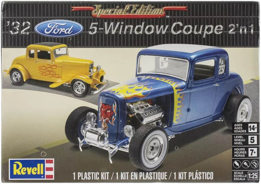 Revell '32 Ford 5-Window Coupe 2 'n 1 (1:25)