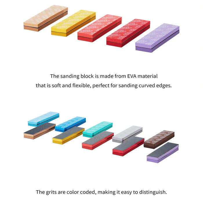 Dspiae Sanding Sponge Set S02 (30 Pieces)
