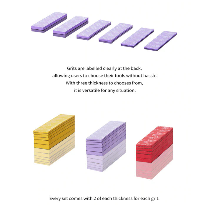 Dspiae Sanding Sponge Set S01 (30 Pieces)