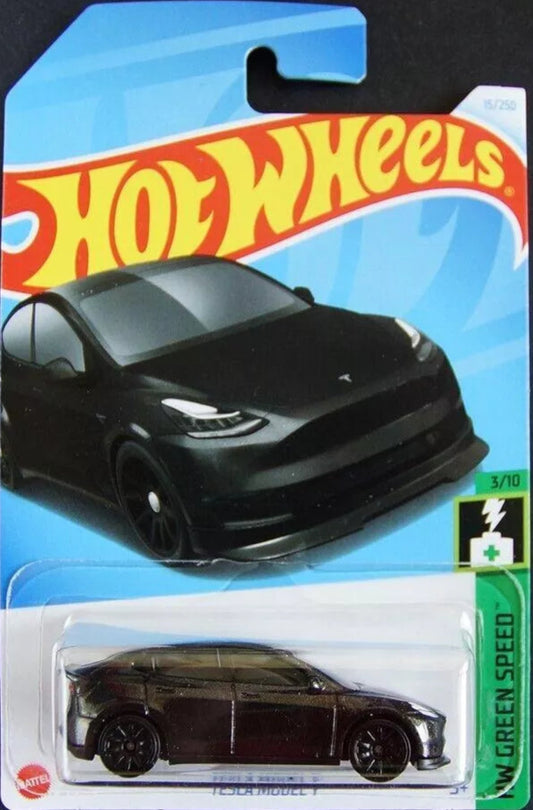 Hot Wheels Tesla Model Y - Black (1:64)