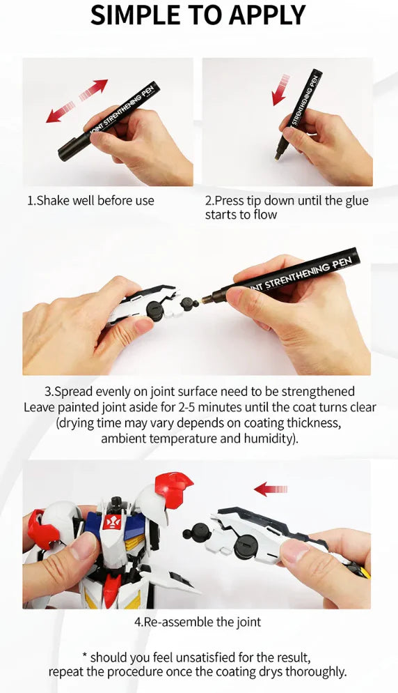 Dspiae Joint Strengthening Pen for Plastic Ball Joints