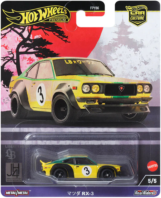 Hot Wheels Car Culture Japan Historics 4 Mazda RX-3 (1:64)