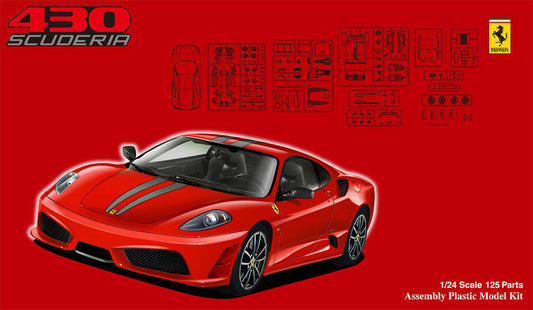 Fujimi Ferrari F430 Scuderia (1:24)