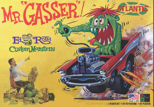 Atlantis Ed "Big Daddy" Roth Custom Monsters Mr. "Gasser" (1:32)