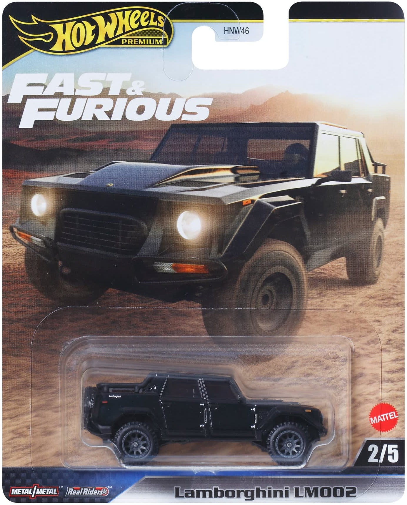 Hot Wheels Premium Fast & Furious Lamborghini LM002 (1:64)