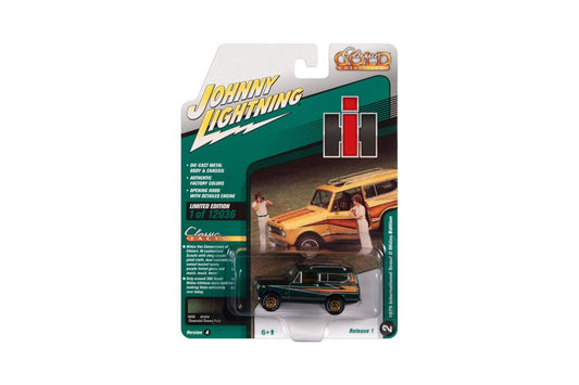Johnny Lightning 1979 International Scout II Midas Edition - Emerald Green Poly (1:64)