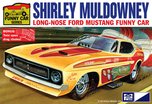 MPC Shirley Muldowney Long-Nose Ford Mustang Funny Car (1:25)