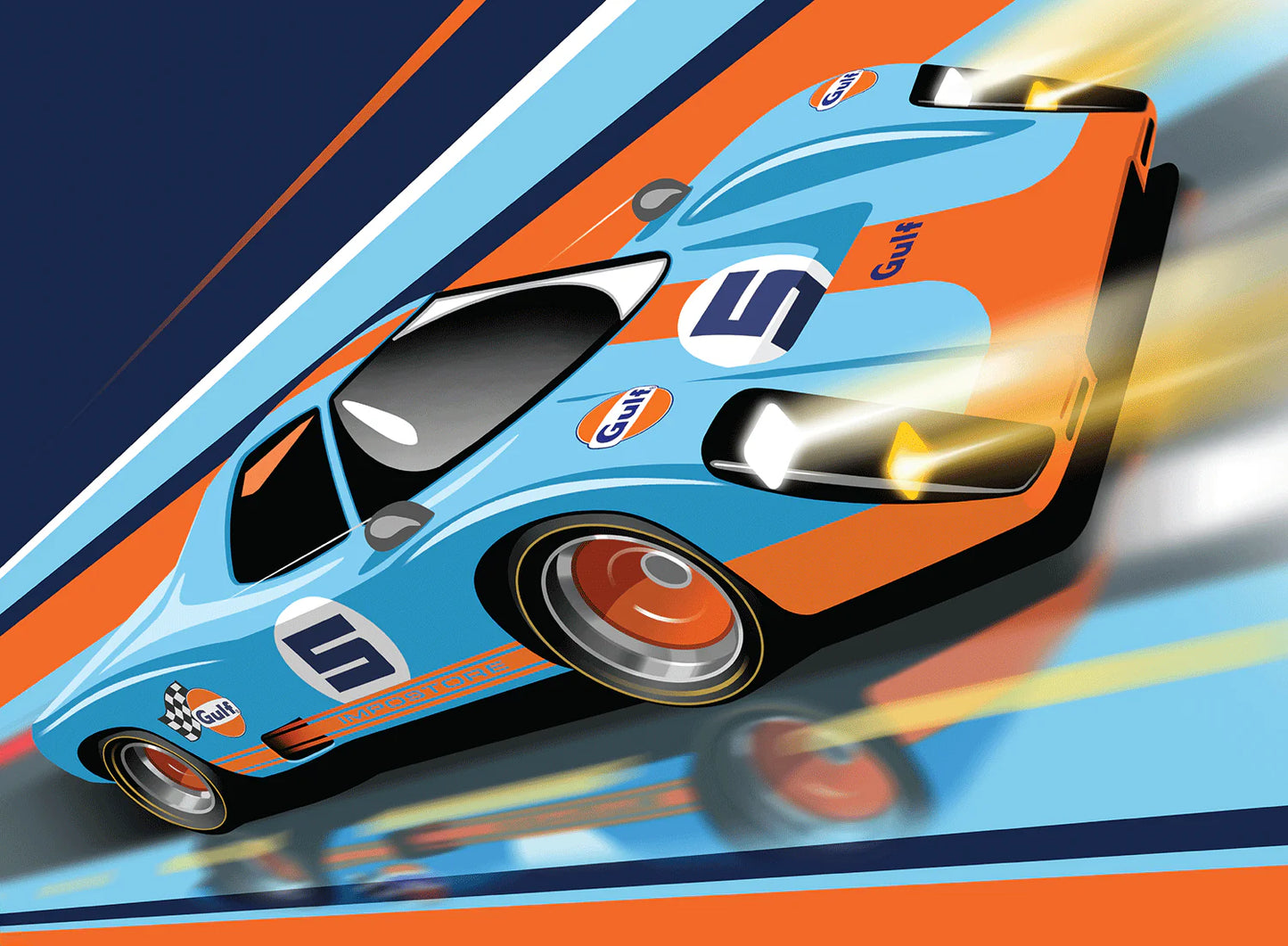 MPC Gulf 125th Anniversary Edition Impostore (1:25)