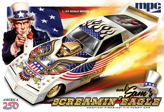 MPC Unk' Sam's Screamin' Eagle Pontiac Firebird T/A Funny Car (1:25)
