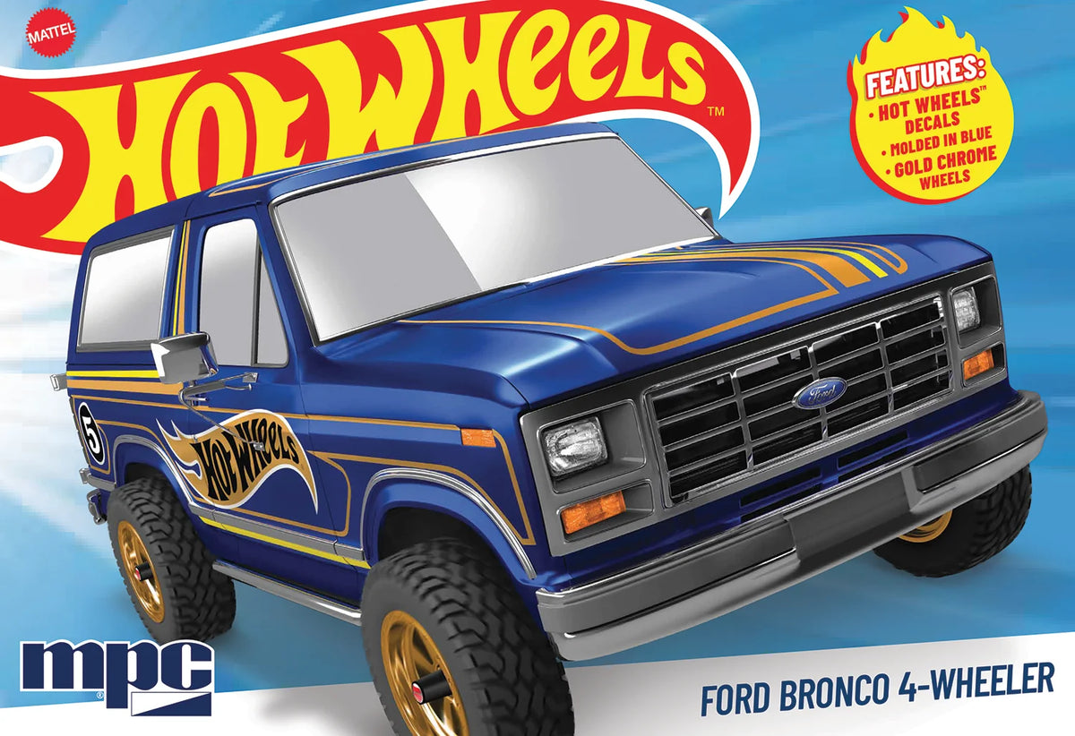 MPC Hot Wheels Ford Bronco 4-Wheeler (1:25)