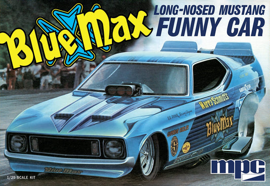 MPC Blue Max - Long-Nosed Mustang Funny Car (1:25)